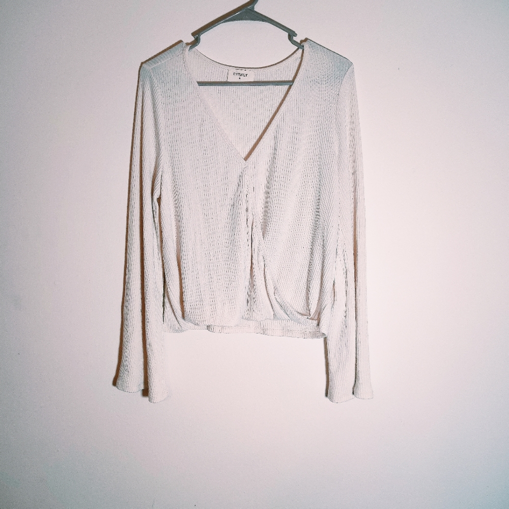 Everly wrap top